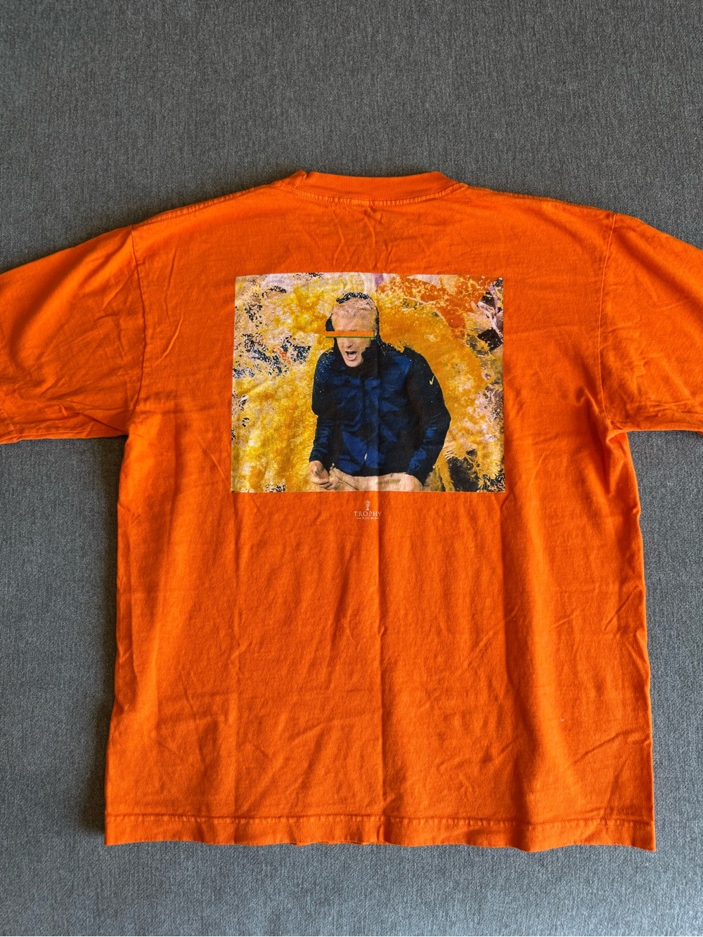 Trophy Room 'Quench God'  T-shirt Men's Sz M Black Graphic